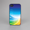 The Rainbow Hd Waves Skin-Sert for the Apple iPhone 4-4s Skin-Sert Case