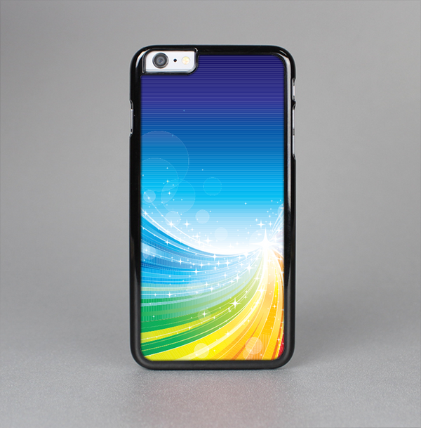The Rainbow Hd Waves Skin-Sert for the Apple iPhone 6 Skin-Sert Case