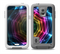The Rainbow Neon Translucent Vortex Skin for the Samsung Galaxy S5 frē LifeProof Case