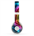 The Rainbow Neon Translucent Vortex Skin for the Beats by Dre Solo 2 Headphones