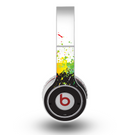 The Rainbow Paint Spatter Skin for the Original Beats by Dre Wireless Headphones