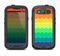 The Rainbow Thin Lined Chevron Pattern Samsung Galaxy S3 LifeProof Fre Case Skin Set