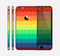 The Rainbow Thin Lined Chevron Pattern Skin for the Apple iPhone 6 Plus