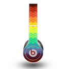 The Rainbow Thin Lined Chevron Pattern Skin for the Beats by Dre Original Solo-Solo HD Headphones
