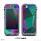The Raised Colorful Geometric Pattern V6 Skin for the iPhone 5c nüüd LifeProof Case