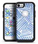 The Random Blue Watercolor Strokes 2 - iPhone 7 or 8 OtterBox Case & Skin Kits