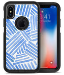 The Random Blue Watercolor Strokes 2 - iPhone X OtterBox Case & Skin Kits