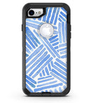 The Random Blue Watercolor Strokes 3 - iPhone 7 or 8 OtterBox Case & Skin Kits