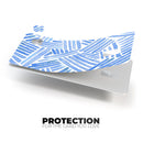 The Random Blue Watercolor Strokes - Premium Protective Decal Skin-Kit for the Apple Credit Card