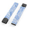 The Random Blue Watercolor Strokes - Premium Decal Protective Skin-Wrap Sticker compatible with the Juul Labs vaping device
