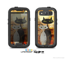 The Range Grungy Textured Cat Skin For The Samsung Galaxy S3 LifeProof Case
