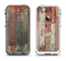 The Raw Vintage Wood Panels Apple iPhone 5-5s LifeProof Fre Case Skin Set