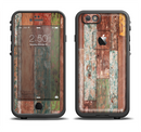The Raw Vintage Wood Panels Apple iPhone 6/6s LifeProof Fre Case Skin Set
