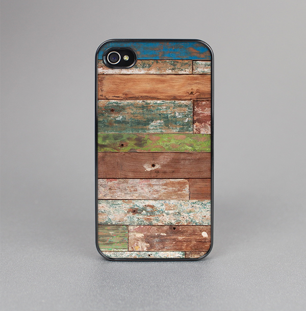 The Raw Vintage Wood Panels Skin-Sert for the Apple iPhone 4-4s Skin-Sert Case