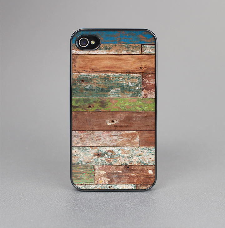 The Raw Vintage Wood Panels Skin-Sert for the Apple iPhone 4-4s Skin-Sert Case