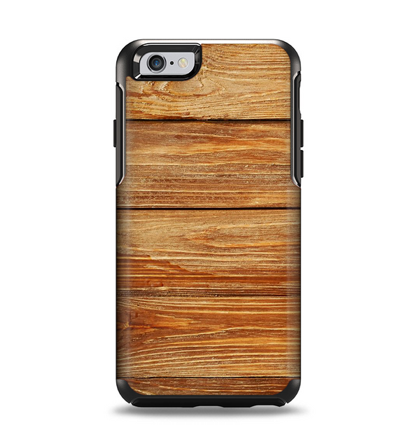 The Raw WoodGrain Apple iPhone 6 Otterbox Symmetry Case Skin Set