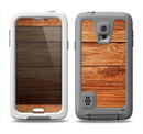 The Raw WoodGrain Samsung Galaxy S5 LifeProof Fre Case Skin Set
