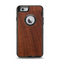 The Raw Wood Grain Texture Apple iPhone 6 Otterbox Defender Case Skin Set