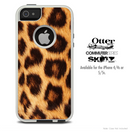 The Real Cheetah Print Skin For The iPhone 4-4s or 5-5s Otterbox Commuter Case