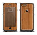 The Real Bamboo Wood Apple iPhone 6/6s LifeProof Fre Case Skin Set