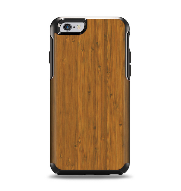 The Real Bamboo Wood Apple iPhone 6 Otterbox Symmetry Case Skin Set