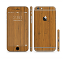 The Real Bamboo Wood Sectioned Skin Series for the Apple iPhone 6 Plus