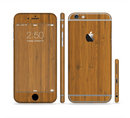 The Real Bamboo Wood Sectioned Skin Series for the Apple iPhone 6s Plus