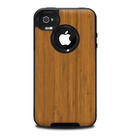 The Real Bamboo Wood Skin for the iPhone 4-4s OtterBox Commuter Case