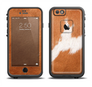 The Real Brown Cow Coat Texture Apple iPhone 6/6s LifeProof Fre Case Skin Set