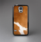 The Real Brown Cow Coat Texture Skin-Sert Case for the Samsung Galaxy S5