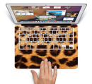 The Real Cheetah Print Skin Set for the Apple MacBook Pro 15" with Retina Display