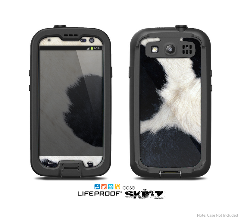 The Real Cowhide Texture Skin For The Samsung Galaxy S3 LifeProof Case