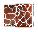 The Real Giraffe Animal Print Full Body Skin Set for the Apple iPad Mini 3