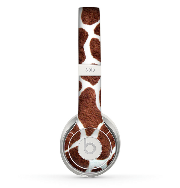 The Real Giraffe Animal Print Skin for the Beats by Dre Solo 2 Headphones