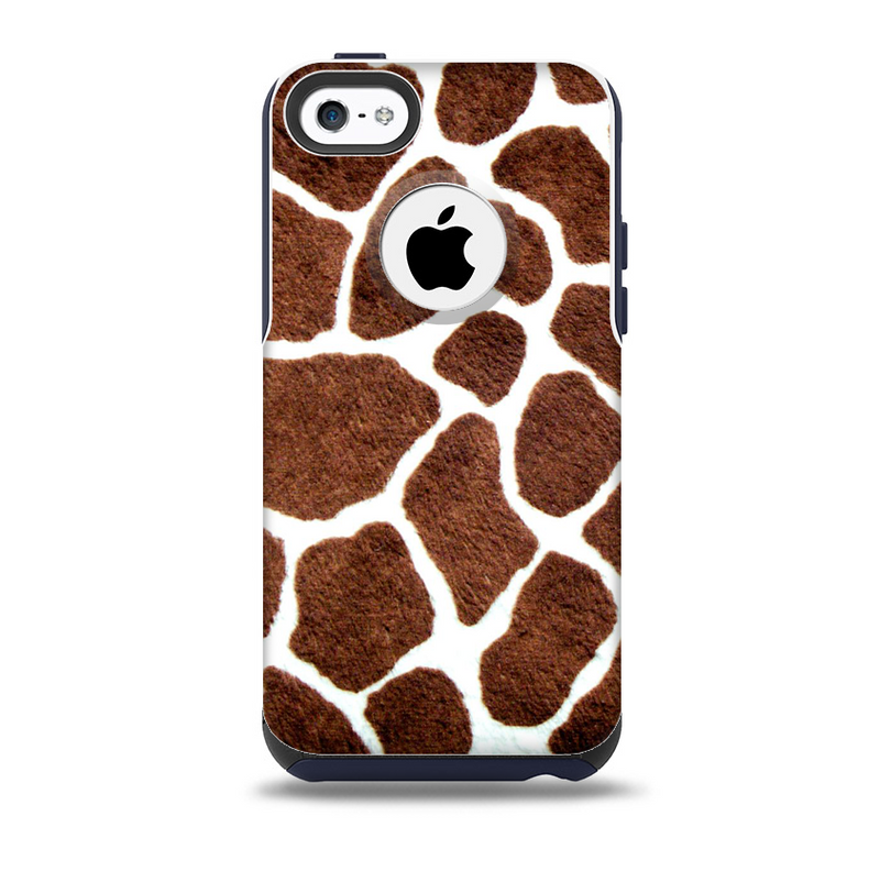 The Real Giraffe Animal Print Skin for the iPhone 5c OtterBox Commuter Case