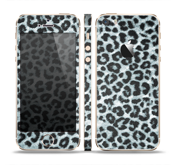 The Real Leopard Animal Print Skin Set for the Apple iPhone 5s