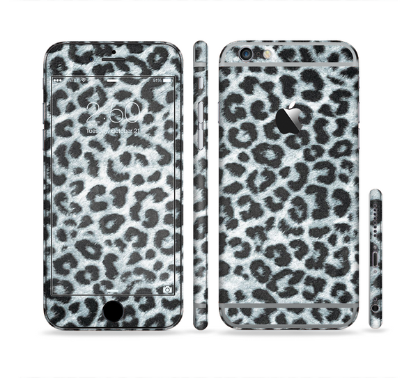 The Real Leopard Animal Print Sectioned Skin Series for the Apple iPhone 6