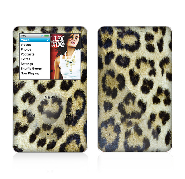 The Real Leopard Hide V3 Skin For The Apple iPod Classic