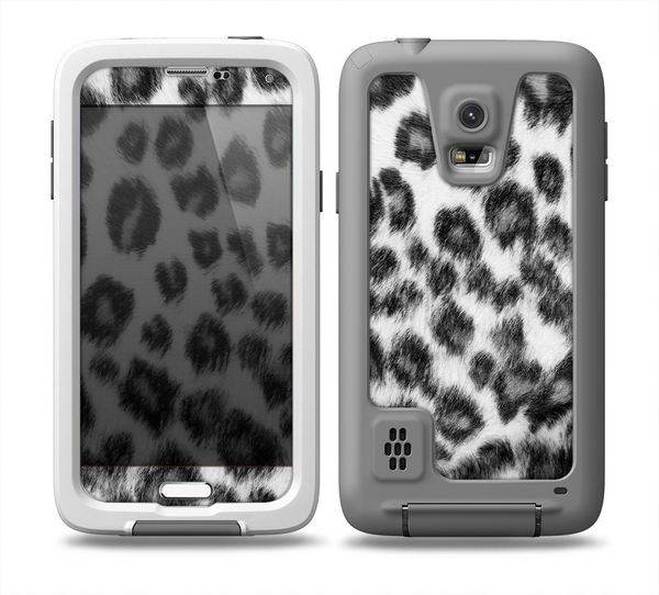 The Real Snow Leopard Hide Skin for the Samsung Galaxy S5 frē LifeProof Case