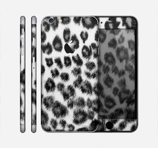The Real Snow Leopard Hide Skin for the Apple iPhone 6 Plus
