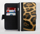 The Real Thin Vector Leopard Print Ink-Fuzed Leather Folding Wallet Credit-Card Case for the Apple iPhone 6/6s, 6/6s Plus, 5/5s and 5c