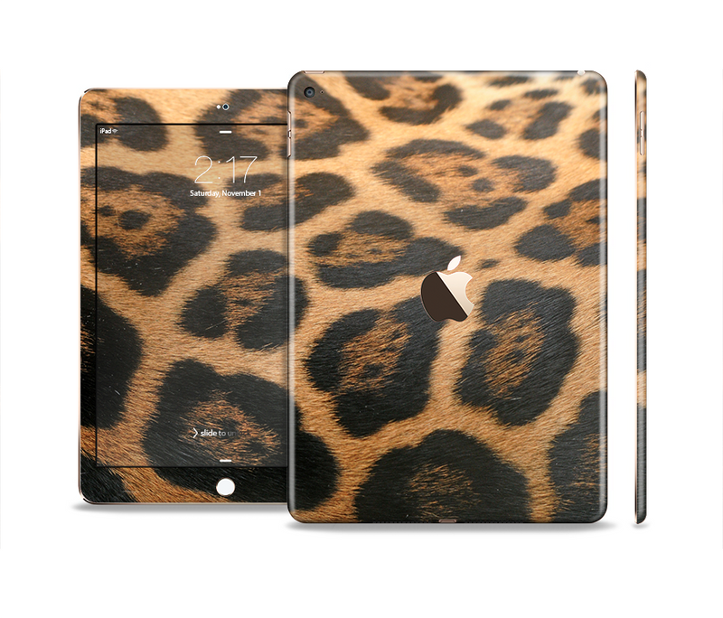 The Real Thin Vector Leopard Print Skin Set for the Apple iPad Pro