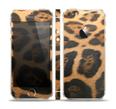 The Real Thin Vector Leopard Print Skin Set for the Apple iPhone 5s