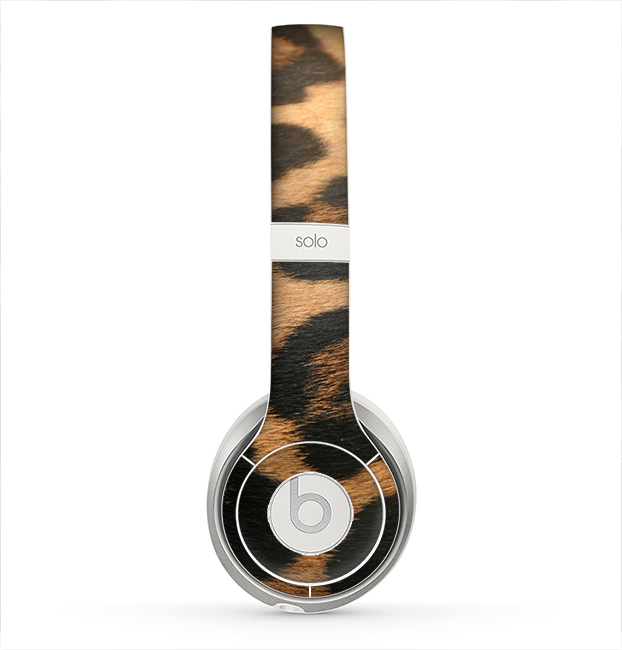 The Real Thin Vector Leopard Print Skin for the Beats by Dre Solo 2 Headphones