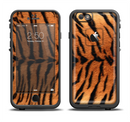 The Real Tiger Print Texture Apple iPhone 6/6s LifeProof Fre Case Skin Set