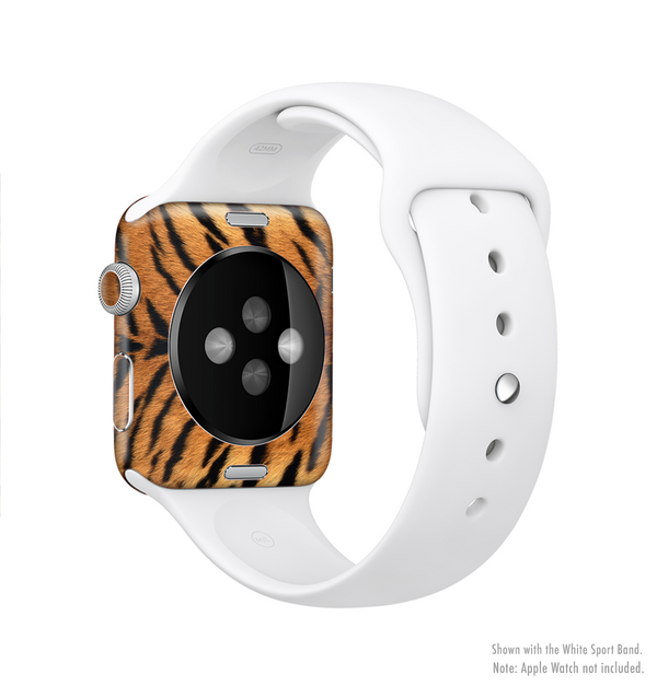 The Real Tiger Print Texture Full-Body Skin Kit for the Apple Watch