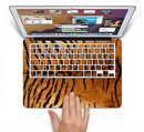 The Real Tiger Print Texture Skin Set for the Apple MacBook Pro 15" with Retina Display
