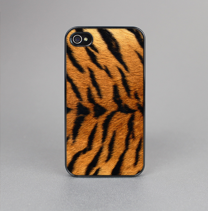 The Real Tiger Print Texture Skin-Sert for the Apple iPhone 4-4s Skin-Sert Case