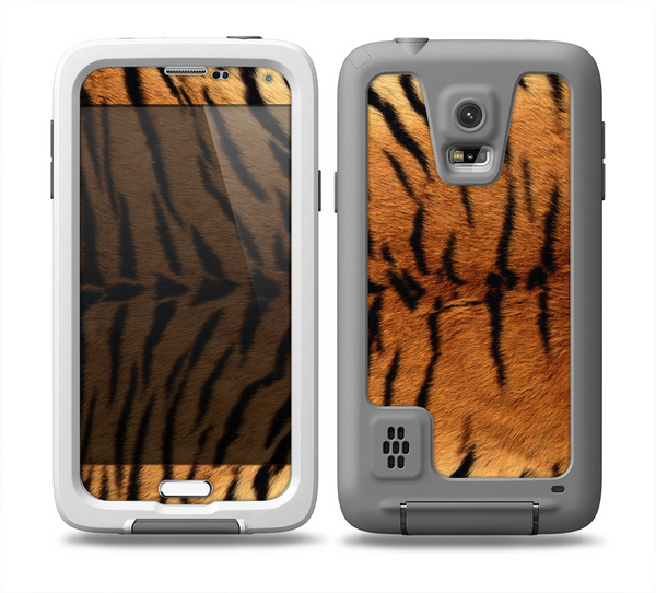 The Real Tiger Print Texture Skin for the Samsung Galaxy S5 frē LifeProof Case