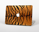 The Real Tiger Print Texture Skin Set for the Apple MacBook Pro 15" with Retina Display